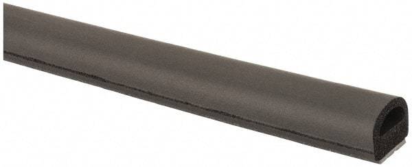 TRIM-LOK - 3/4 Inch Thick x 3/4 Wide x 250 Ft. Long, EPDM Rubber D Section Seal with Tape - A1 Tooling