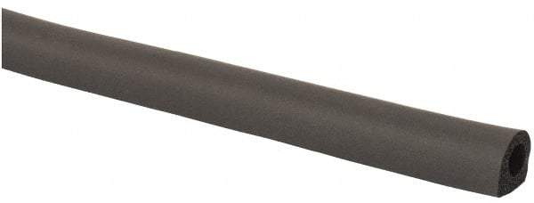 TRIM-LOK - 1/2 Inch Thick x 1/2 Wide x 500 Ft. Long, EPDM Rubber D Section Seal with Acrylic - A1 Tooling