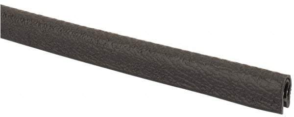 TRIM-LOK - 1/8 Inch Thick x 0.3 Wide x 25 Ft. Long, EPDM Rubber Edge Trim - Pebble Texture - A1 Tooling