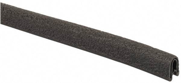 TRIM-LOK - 1/8 Inch Thick x 0.3 Wide x 100 Ft. Long, EPDM Rubber Edge Trim - Leather Texture - A1 Tooling