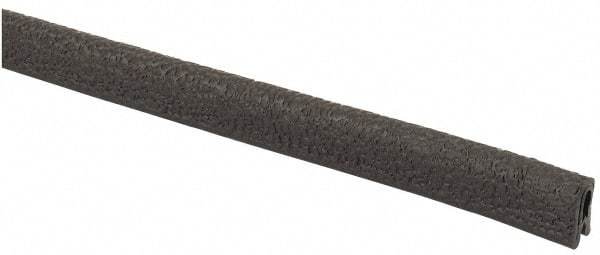 TRIM-LOK - 1/16 Inch Thick x 0.23 Wide x 25 Ft. Long, EPDM Rubber Edge Trim - Leather Texture - A1 Tooling