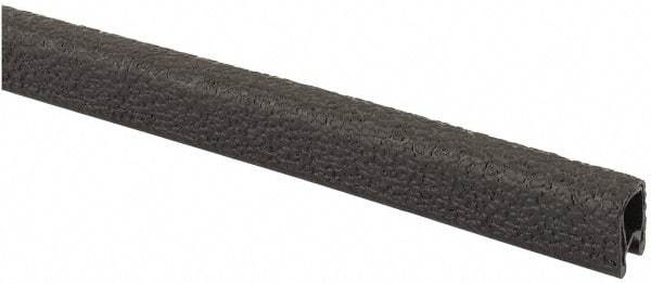 TRIM-LOK - 3/16 Inch Thick x 0.36 Wide x 250 Ft. Long, EPDM Rubber Edge Trim - Leather Texture - A1 Tooling