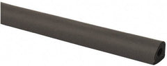 TRIM-LOK - 1/2 Inch Thick x 1/2 Wide x 100 Ft. Long, EPDM Rubber D Section Seal with Acrylic - A1 Tooling