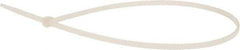 Value Collection - 14.6" Long Natural (Color) Nylon Standard Cable Tie - 40 Lb Tensile Strength, 106mm Max Bundle Diam - A1 Tooling