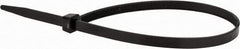 Value Collection - 14-1/2" Long Black Nylon Standard Cable Tie - 120 Lb Tensile Strength, 106mm Max Bundle Diam - A1 Tooling