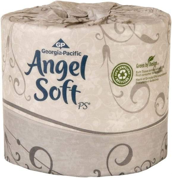 Georgia Pacific - 12,150' Roll Length x 3.85" Sheet Width, Standard Roll Toilet Tissue - 450 Sheets per Roll, 2 Ply, White, Recycled Fiber - A1 Tooling