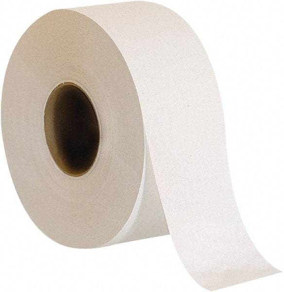 Georgia Pacific - 1,000' Roll Length x 3-1/2" Sheet Width, Jumbo Roll Toilet Tissue - 2 Ply, White, Recycled Fiber - A1 Tooling