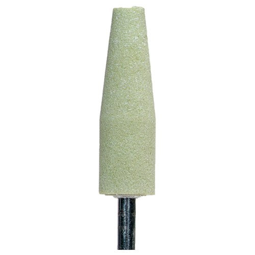 ‎3/4″ × 2-1/2″ 1/4″ Spindle Quantum Mounted Point A1 80 Grit Ceramic Alumina - A1 Tooling