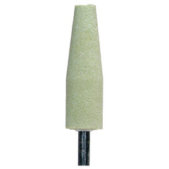 ‎3/4″ × 2-1/2″ 1/4″ Spindle Quantum Mounted Point A1 80 Grit Ceramic Alumina - A1 Tooling