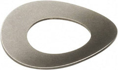 Associated Spring Raymond - 0.19" Bolt, Grade 1075 High Carbon Steel, Uncoated Curved Disc Spring - 0.047" High, 0.0113" Thick - A1 Tooling