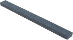 Made in USA - 220 Grit Silicon Carbide Rectangular Polishing Stone - Medium Grade, 1/2" Wide x 6" Long x 1/4" Thick - A1 Tooling