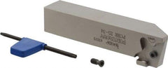 Iscar - External Thread, 0.3937" Max Depth of Cut, 1.5mm Min Groove Width, 135mm OAL, Right Hand Indexable Grooving Cutoff Toolholder - 25mm Shank Height x 25mm Shank Width, PENTA 34.. Insert Style, PCH Toolholder Style, Series PentaCut - A1 Tooling