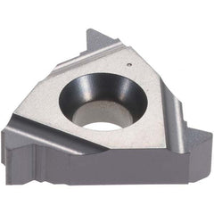 Iscar - 16EL External Left Hand 10 UN Laydown Threading Insert - Grade IC908, TiAlN Coated Carbide, 9.53mm Inscribed Circle - A1 Tooling