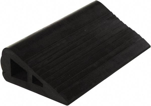 Vestil - 12" Wide x 3" High x 6-1/2" Deep, Rubber Wheel Chock - A1 Tooling