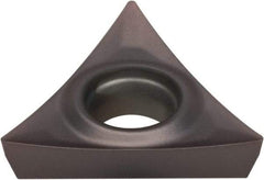 Kennametal - TPGT32.50.5 HP Grade KCU10 Carbide Turning Insert - AlTiN Finish, 60° Triangle, 3/8" Inscr Circle, 5/32" Thick, 0.008" Corner Radius - A1 Tooling