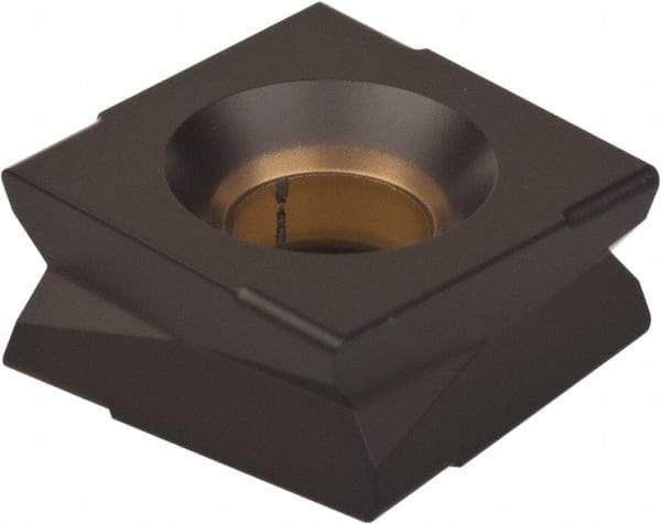 Kennametal - C8FIX1205 RN Grade KCP40 Carbide Turning Insert - TiN Finish, 0.358" Inscr Circle, 0.2598 Thick, 0.0197" Corner Radius - A1 Tooling