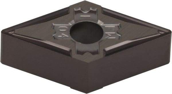 Kennametal - DNMG442 FW Grade KCU10 Carbide Turning Insert - AlTiN Finish, 55° Diamond, 1/2" Inscr Circle, 1/4" Thick, 1/64" Corner Radius - A1 Tooling