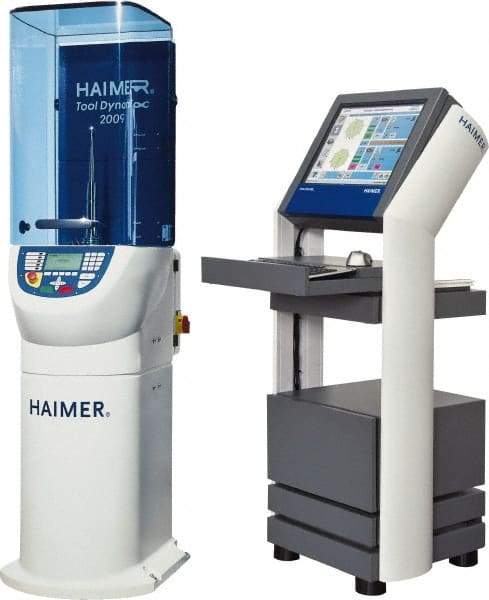 HAIMER - 43" Long x 32" Wide x 32" High, 32" Diam Capacity, 120V Power Source, Balancing Machine - 30" Height Measuring Capacity, HSK, SK, BT, CAT, BBT, Capto, KM - A1 Tooling