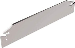 Seco - 0.843" Blade Height, 0.079" Blade Width, 4.72" OAL, Neutral Cut, Double End Indexable Cut-Off Blade - 150.10A Blade, 150.10 Series - A1 Tooling