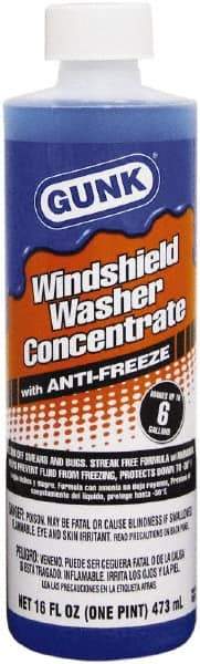 Gunk - Windshield Washer Fluid - 16 oz Bottle - A1 Tooling