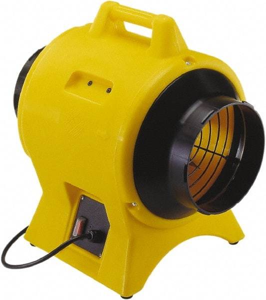 Schaefer Ventilation Equipment - 8" Inlet, Electric AC Ventilation Fan - 0.25 hp, 877 CFM, 115 Max Voltage Rating - A1 Tooling