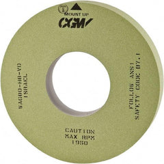 Camel Grinding Wheels - 20" Diam x 8" Hole x 3" Wide Centerless & Cylindrical Grinding Wheel - 80 Grit, Aluminum Oxide, Type 1, Vitrified Bond, No Recess - A1 Tooling