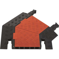 Checkers - On Floor Cable Covers Cover Material: Polyurethane Number of Channels: 5 - A1 Tooling