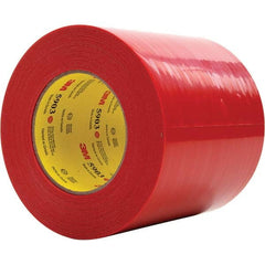 3M - 60 Yd x 5" x 7.5 mil Red Polyethylene Cloth Duct Tape - A1 Tooling