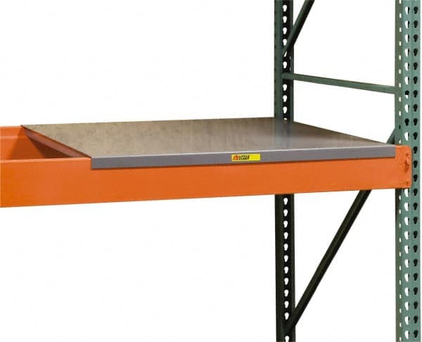 Little Giant - 58" Wide, 2 High, Open Shelving Accessory/Component - 36" Long, Use with Pallet Racks - A1 Tooling