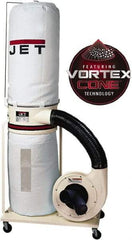 Jet - 30µm, Portable Dust Collector - 1,100 CFM Air Flow - A1 Tooling