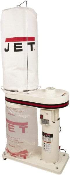 Jet - 5µm, Portable Dust Collector - 650 CFM Air Flow - A1 Tooling