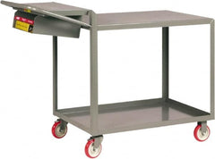 Little Giant - 1,200 Lb Capacity, 24" Wide x 64" Long x 40" High Shelf Cart - 2 Shelf, Steel - A1 Tooling