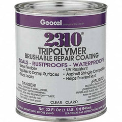 Geocel - 32 oz Can Brushable Repair Trypolymer Sealant - Clear - A1 Tooling