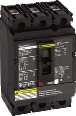 Square D - 600 Volt, 150 Amp, Automatic Molded Case Switch - 2 Pole, 18 at 600 VAC, 35 at 480 VAC, 65 at 240 VAC kA Interrupting Rating, Line/Load Lug Connection - A1 Tooling