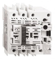 Schneider Electric - 3 Pole, 600 VAC, 30 Amp, Pressure Plate and DIN Rail Mount Fuse Holder - Compatible with J Class, 105mm Wide Fuse - A1 Tooling