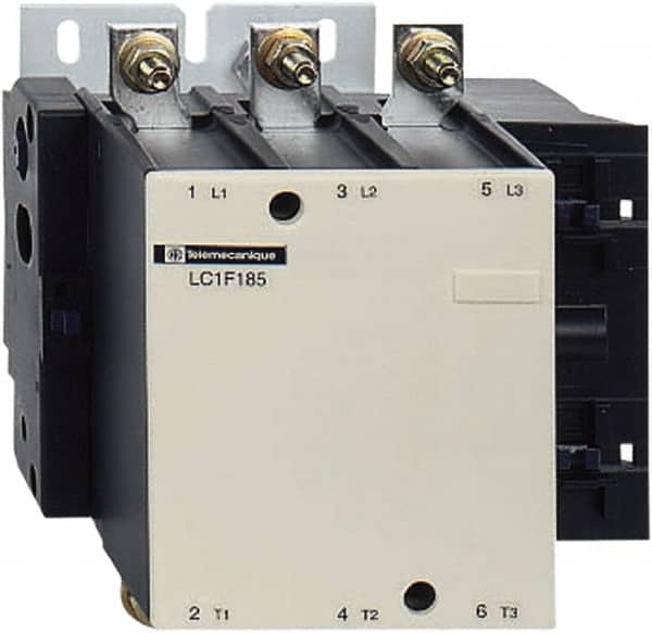 Schneider Electric - 3 Pole, 220 Coil VAC, 275 Amp at 440 VAC, Nonreversible IEC Contactor - Bureau Veritas, CCC, CSA, DNV, EN/IEC 60947-1, EN/IEC 60947-4-1, GL, JEM 1038, LROS, RINA, RMRoS, RoHS Compliant, UL Listed - A1 Tooling