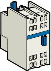 Schneider Electric - Contactor Auxiliary Contact Block - For Use with CR1F and TeSys D - A1 Tooling