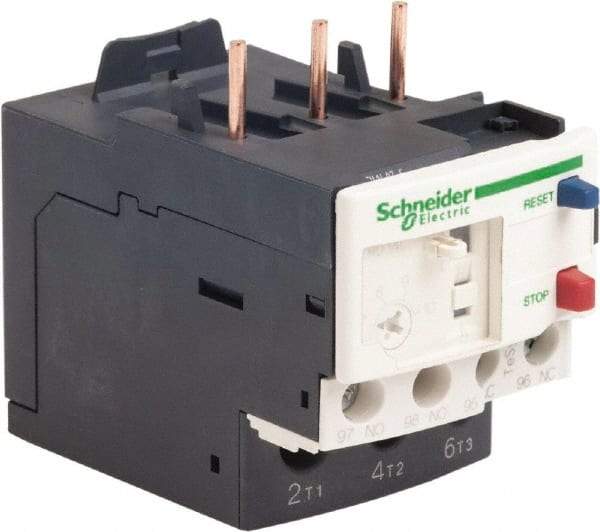 Schneider Electric - 3 Pole, NEMA Size 00-1, 7 to 10 Amp, 690 VAC, Thermal NEMA Overload Relay - Trip Class 20, For Use with LC1D09, LC1D12, LC1D18, LC1D25, LC1D32 and LC1D38 - A1 Tooling