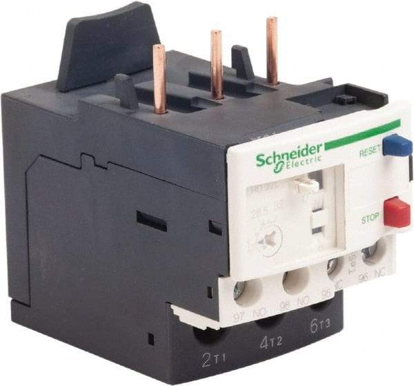 Schneider Electric - 3 Pole, NEMA Size 1, 23 to 32 Amp, 690 VAC, Thermal NEMA Overload Relay - Trip Class 20, For Use with LC1D25, LC1D32 and LC1D38 - A1 Tooling