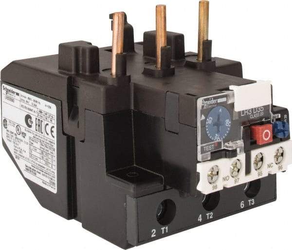 Schneider Electric - 63 to 80 Amp, 690 VAC, Thermal IEC Overload Relay - Trip Class 20, For Use with LC1D80 and LC1D95 - A1 Tooling