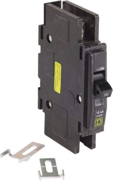 Square D - 20 Amp, 240 VAC, 1 Pole, Panel Mount Miniature Circuit Breaker - 14-2 AWG - A1 Tooling