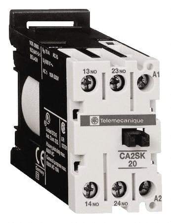 Schneider Electric - 2NO, 240 VAC at 50/60 Hz Control Relay - DIN Rail Mount - A1 Tooling