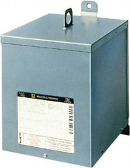 Square D - 1 Phase, 240 x 480 Volt Input, 120/240 Volt Output, 5 kVA, General Purpose Transformer - 3R NEMA Rating, 239°F Temp Rise, Indoor, Outdoor - A1 Tooling