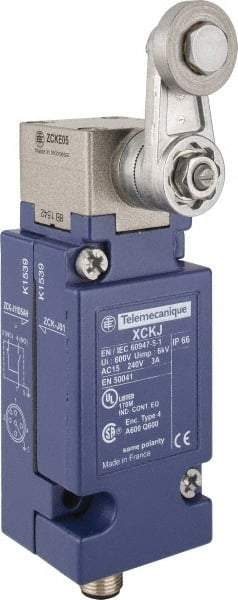 Telemecanique Sensors - 240 VAC, Screw Terminal, General Purpose Limit Switch - IP66 IPR Rating - A1 Tooling