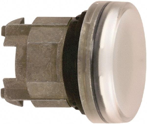 Schneider Electric - White Lens Pilot Light - Round Lens, Shock Resistant, Vibration Resistant, Water Resistant - A1 Tooling