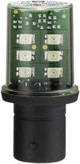 Schneider Electric - Green, Visible Signal Replacement LED Bulb - For Use with Beacon, Indicator Bank - A1 Tooling