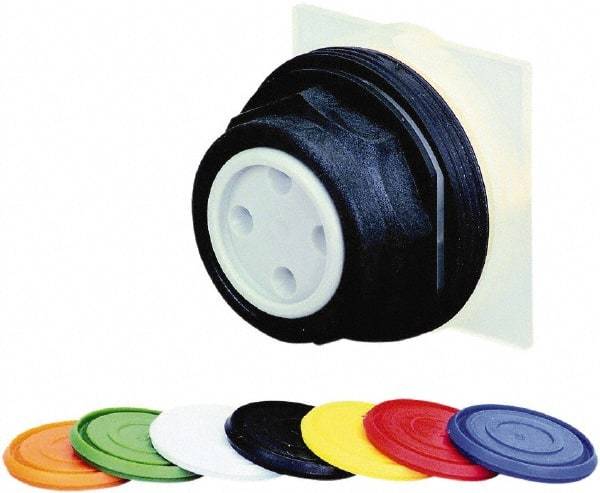 Schneider Electric - 30mm Mount Hole, Flush, Pushbutton Switch - Round, Multicolor Pushbutton, Momentary (MO) - A1 Tooling