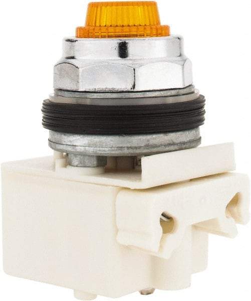 Schneider Electric - 28 V Amber Lens Indicating Light - Screw Clamp Connector - A1 Tooling