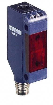 Telemecanique Sensors - 4 Pin M8 Connector, 15m Nominal Distance, Shock and Vibration Resistant, Through Beam Photoelectric Sensor - 12 to 24 VDC, 250 Hz, PBT, 20mm Long x 12mm Wide x 45mm High - A1 Tooling