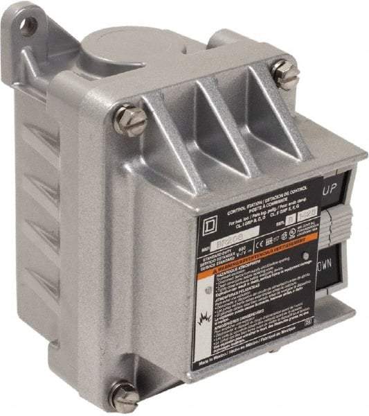 Schneider Electric - 2 Operator, Flush Pushbutton Control Station - Up (Legend), Momentary Switch, NEMA 7, 9 - A1 Tooling